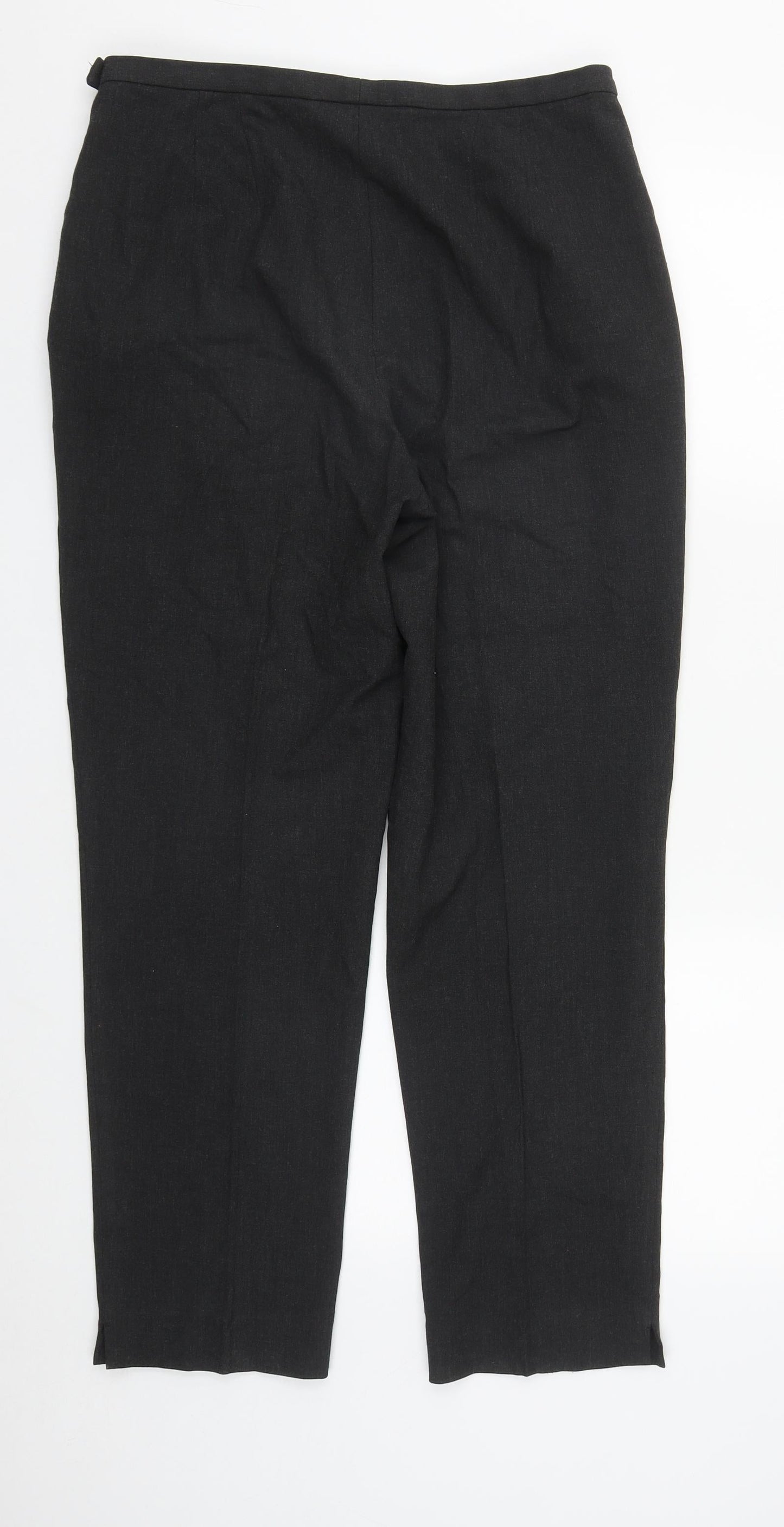 Womens UK Size 16 Marks and Spencer Regular Fit  Grey Trousers