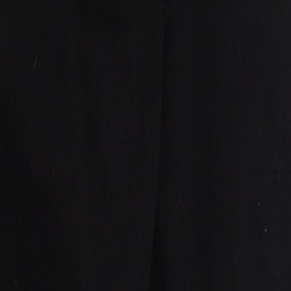 Denim Co Womens Black  Cotton Skinny Jeans Size 10 L27 in Regular Button