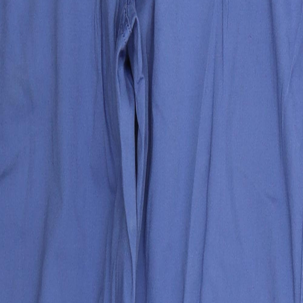 Womens UK Size 10 NEXT Regular Fit  Blue Trousers