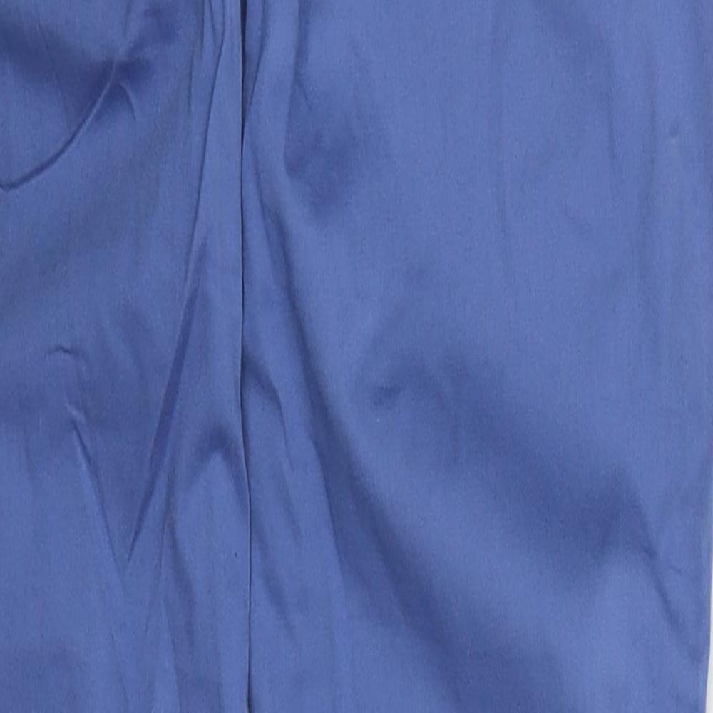 Womens UK Size 10 NEXT Regular Fit  Blue Trousers