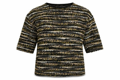 Womens UK Size 10 Nutmeg Gold Pullover Jumper
