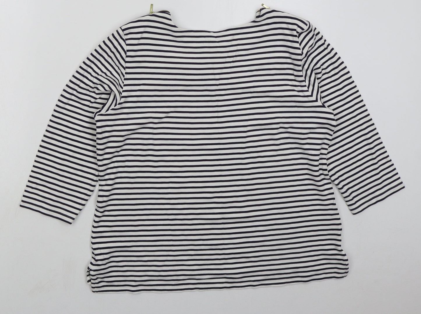 Womens UK Size 16 Marks and Spencer White Pullover Sweatshirt