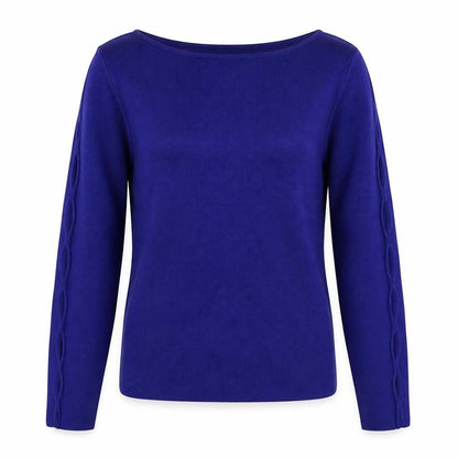 Womens UK Size 10 River Island Blue Pullover Jumper