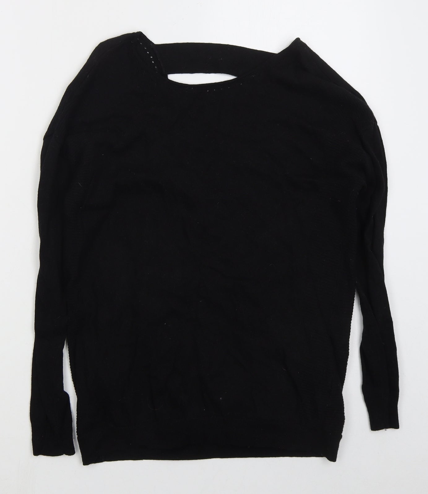 Womens UK Size 10 NEXT Black Pullover Jumper