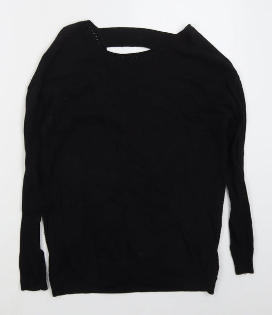 Womens UK Size 10 NEXT Black Pullover Jumper