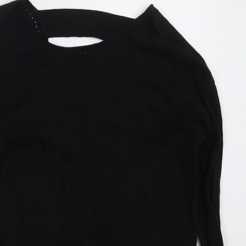 Womens UK Size 10 NEXT Black Pullover Jumper