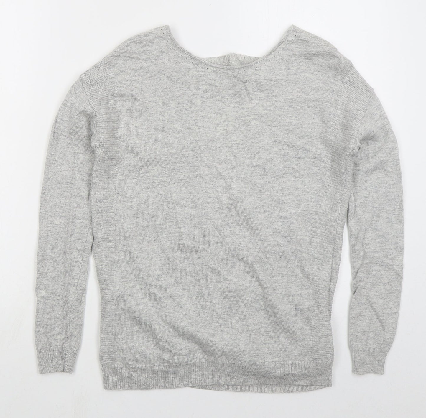 Womens UK Size 10 NEXT Grey Pullover Jumper