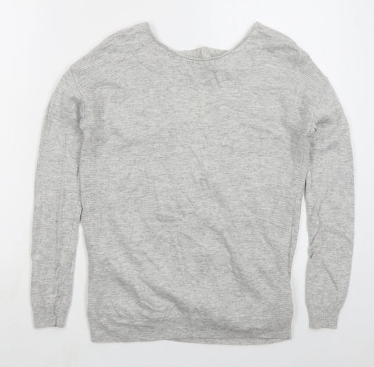 Womens UK Size 10 NEXT Grey Pullover Jumper