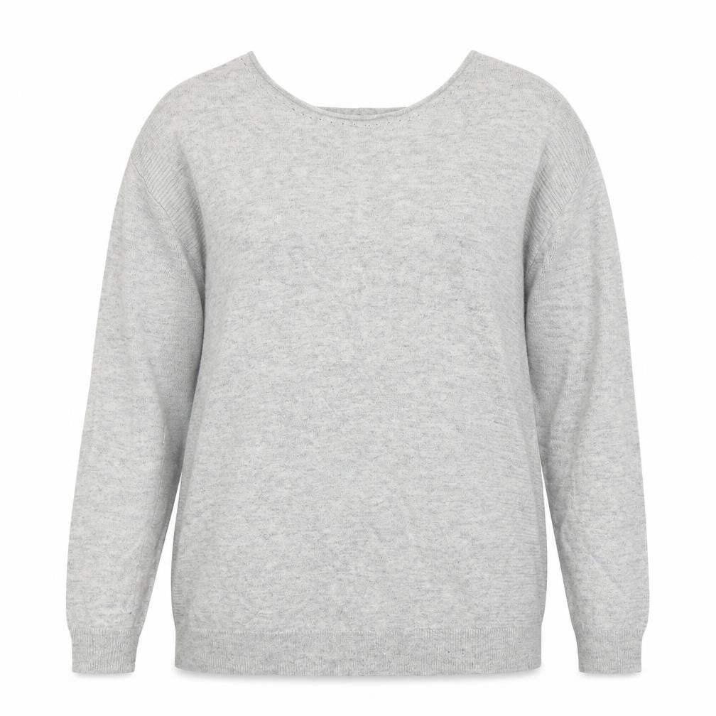 Womens UK Size 10 NEXT Grey Pullover Jumper