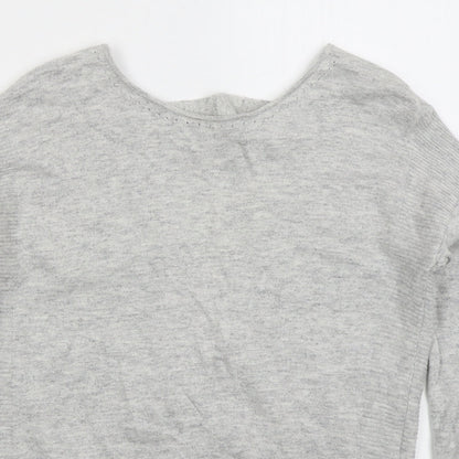 Womens UK Size 10 NEXT Grey Pullover Jumper