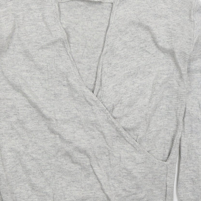 Womens UK Size 10 NEXT Grey Pullover Jumper