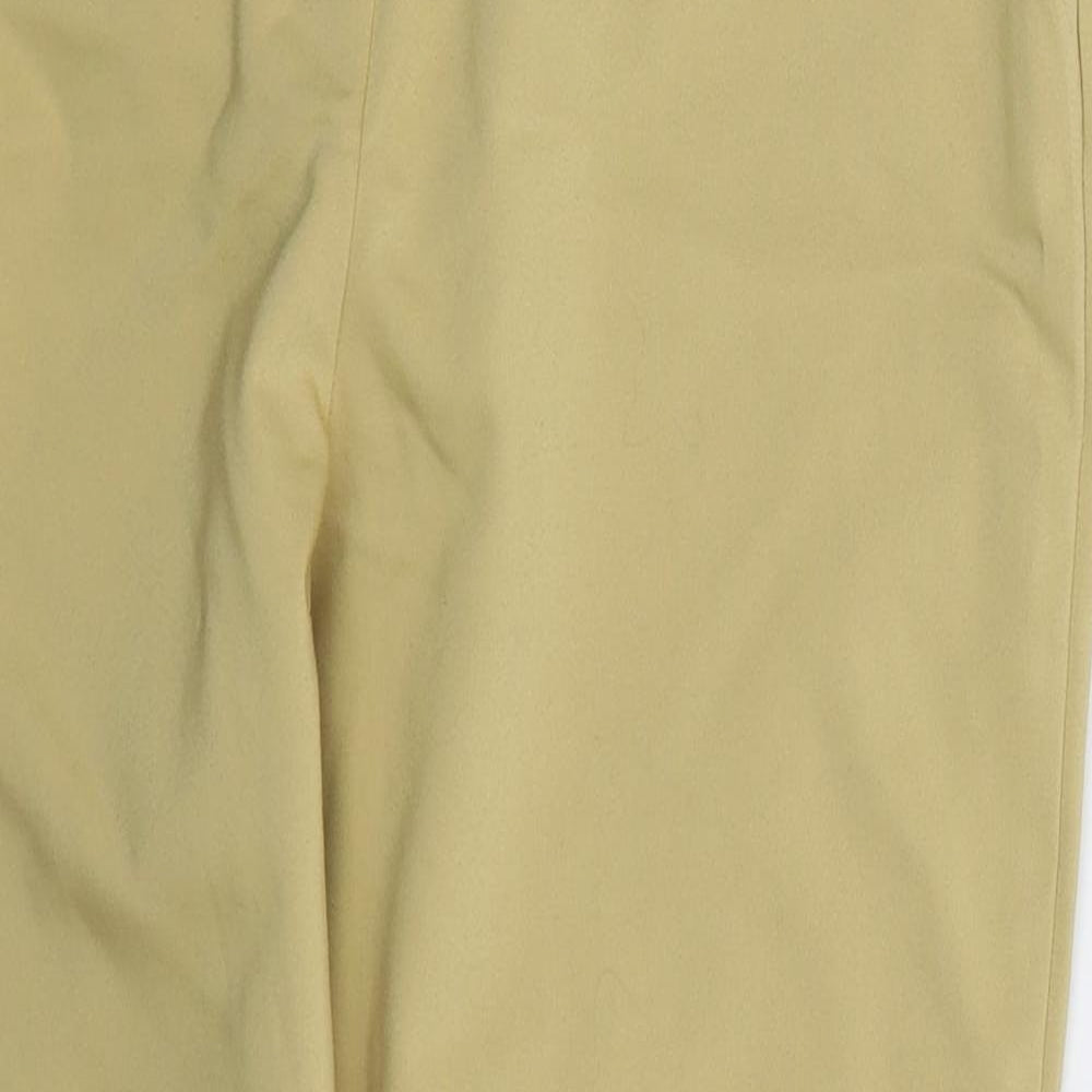 Womens UK Size 12 Papaya Regular Fit  Beige Trousers
