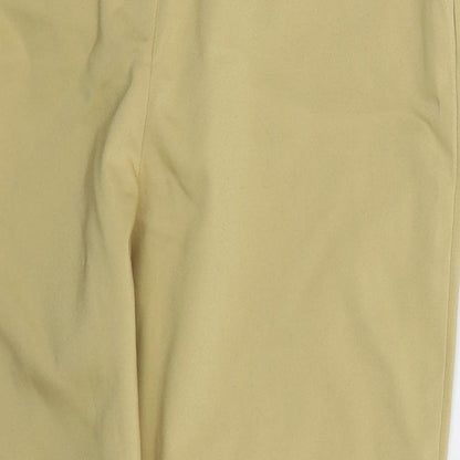Womens UK Size 12 Papaya Regular Fit  Beige Trousers