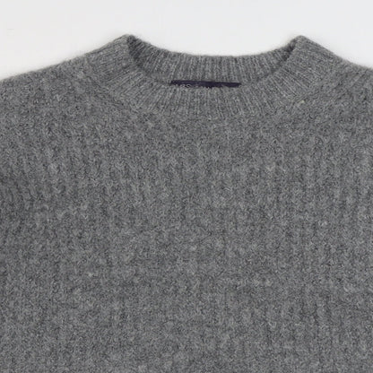 Womens UK Size M Marks and Spencer Grey Pullover Jumper