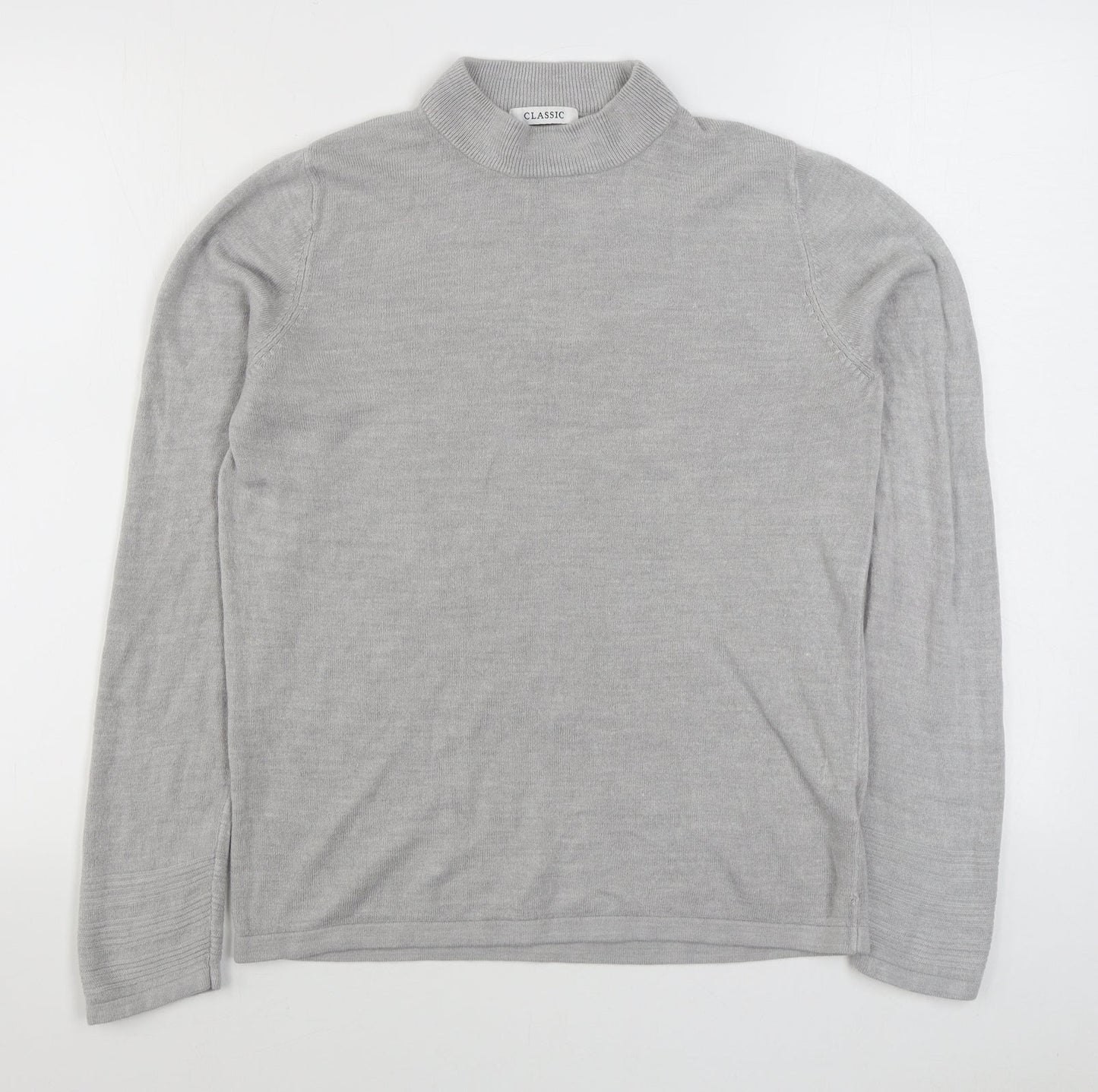 Womens UK Size 12 Marks and Spencer Grey Pullover Jumper
