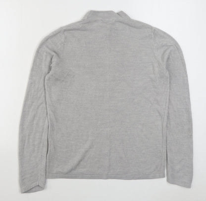 Womens UK Size 12 Marks and Spencer Grey Pullover Jumper