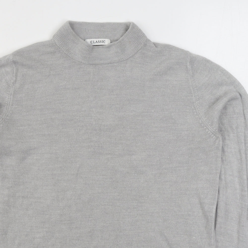 Womens UK Size 12 Marks and Spencer Grey Pullover Jumper