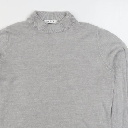 Womens UK Size 12 Marks and Spencer Grey Pullover Jumper