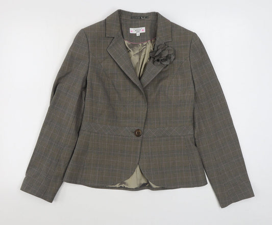 Womens UK Size 10 NEXT Brown Jacket
