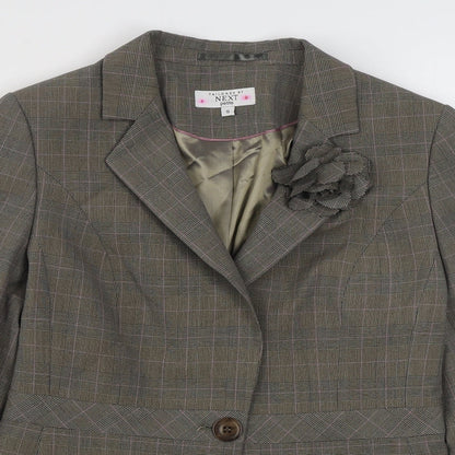 Womens UK Size 10 NEXT Brown Jacket