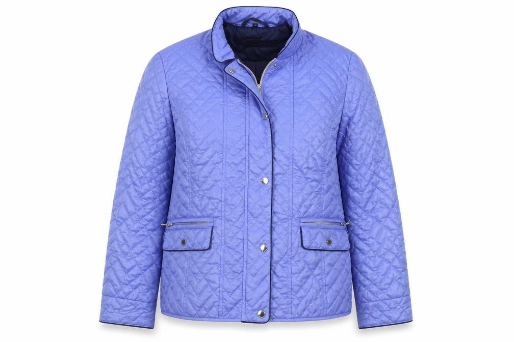 Womens UK Size 12 Finesse Purple Quilted Coat