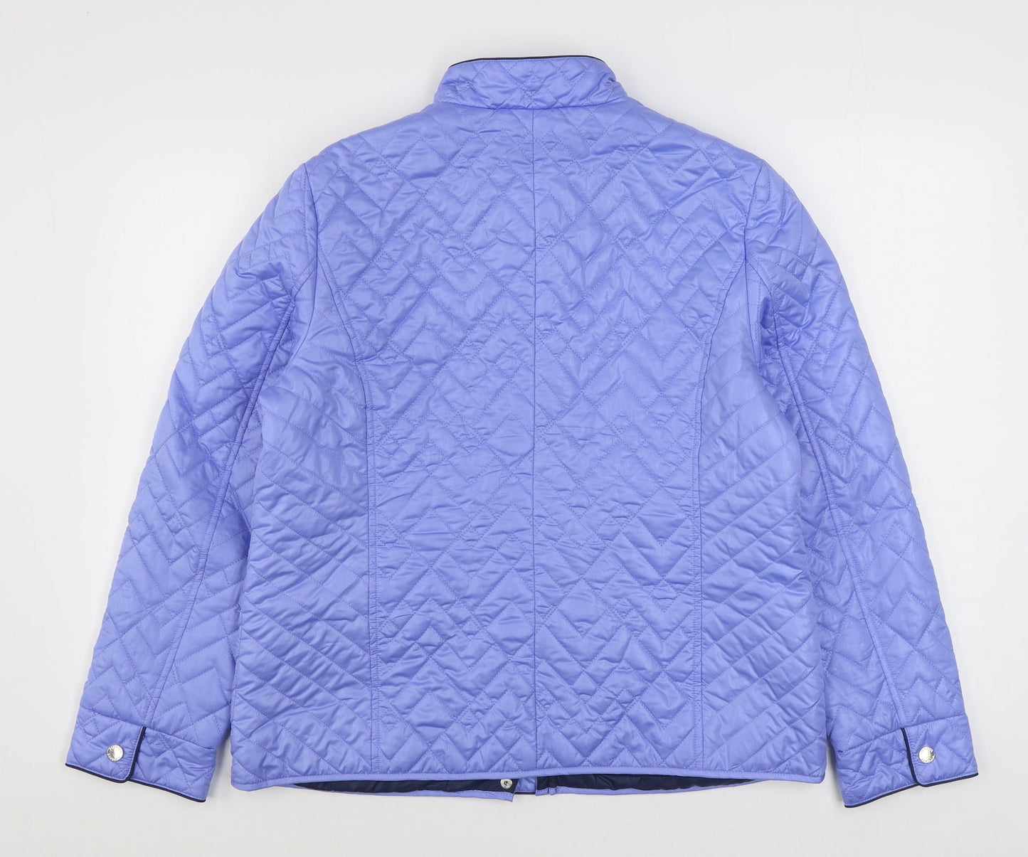 Womens UK Size 12 Finesse Purple Quilted Coat