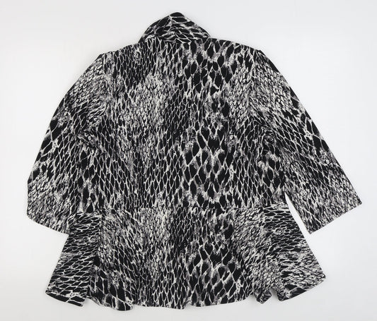 Womens UK Size 12 Roman Black Jacket