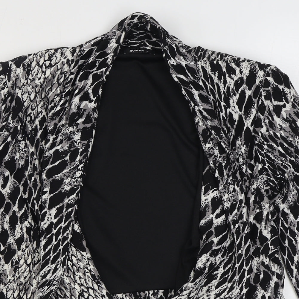 Womens UK Size 12 Roman Black Jacket