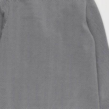 Womens UK Size 14 Anne De Lancay Black Overcoat