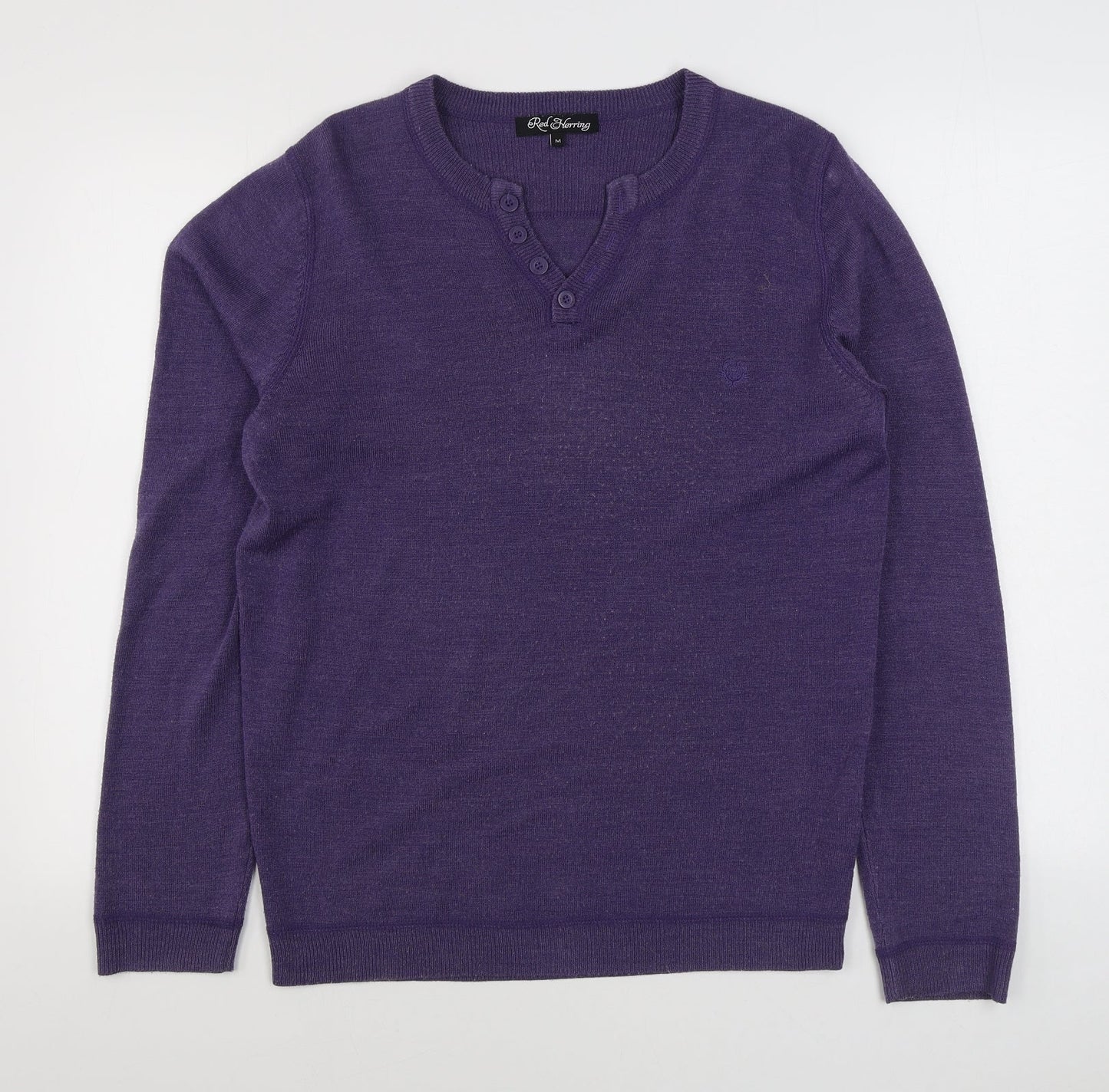 Womens UK Size M Debenhams Purple Pullover Jumper