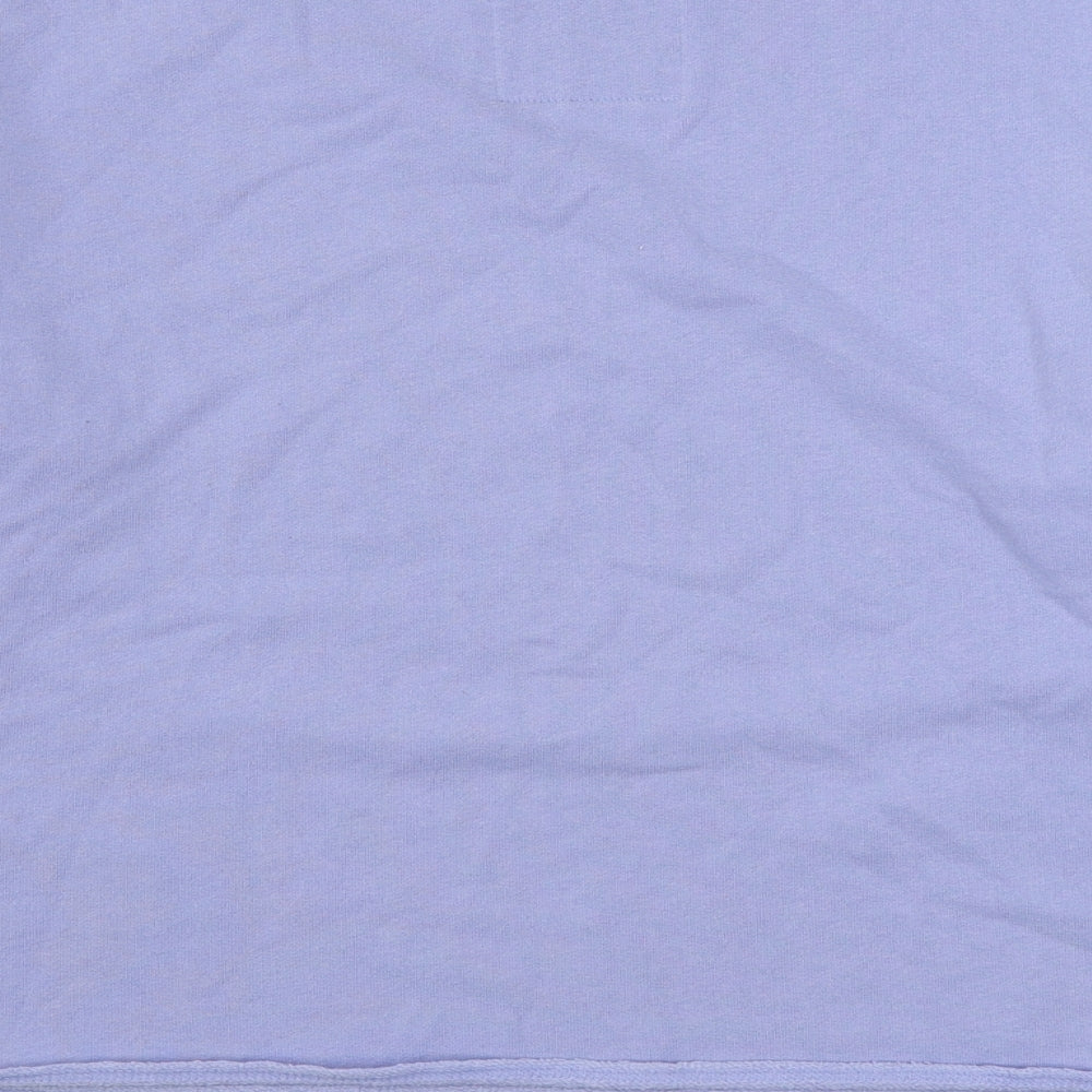Hollister Womens Purple  Cotton Pullover Sweatshirt Size M  Pullover