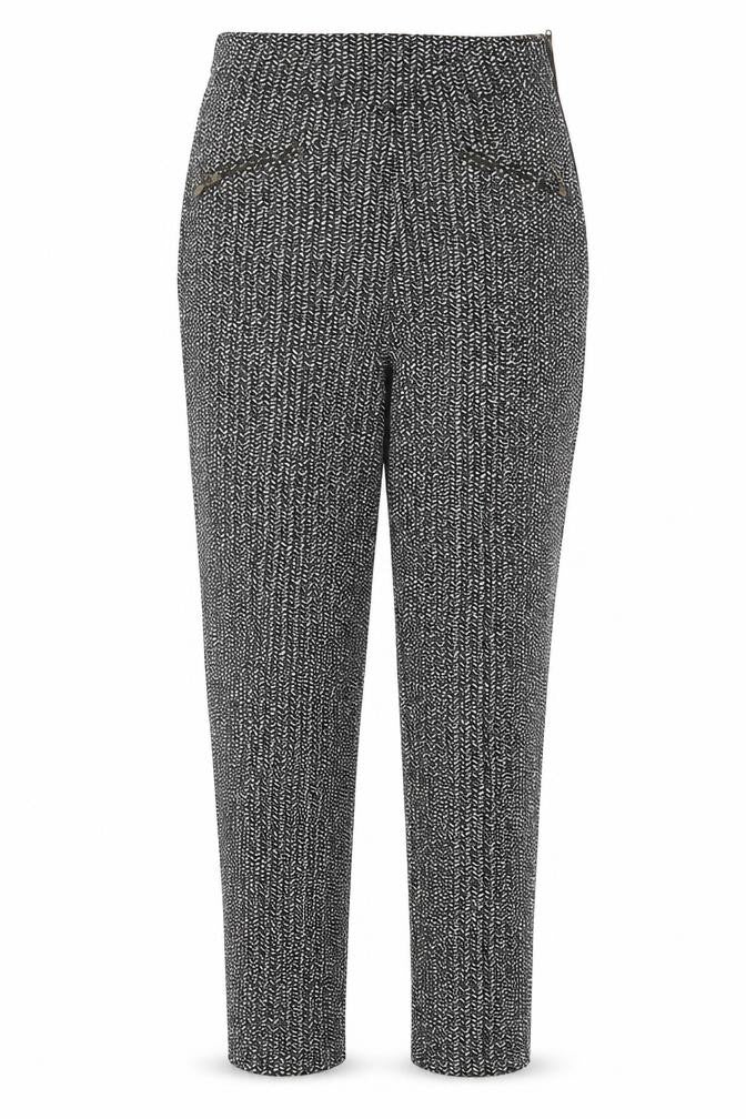 Womens UK Size 8 Phase Eight Regular Fit  Black Trousers
