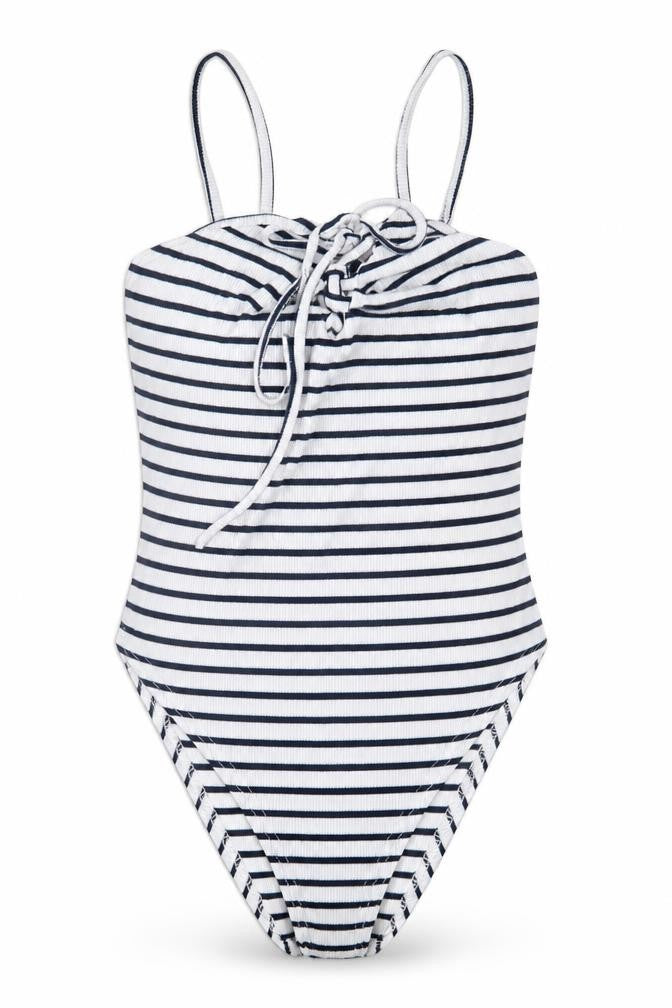 Womens UK Size 8 Missguided One-Piece Blue Bodysuit