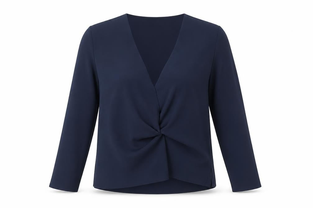 Womens UK Size 8 George Blue Basic Blouse