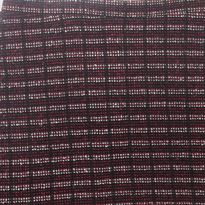 primarkq Womens Purple Geometric Cotton A-Line Skirt Size 8   Zip