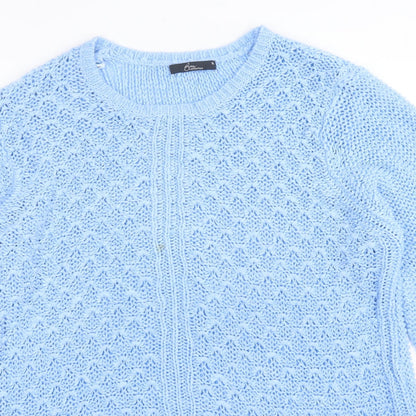 Womens UK Size XL BM Collection Blue Pullover Jumper