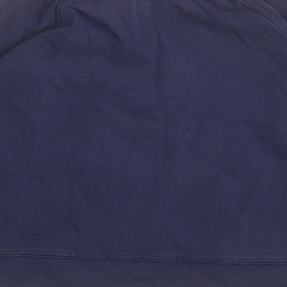 No Added Sugar Boys Blue  Cotton Basic Casual Size 5-6 Years Crew Neck Pullover