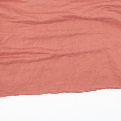 Missguided Womens Orange  Polyester Pullover Sweatshirt Size S