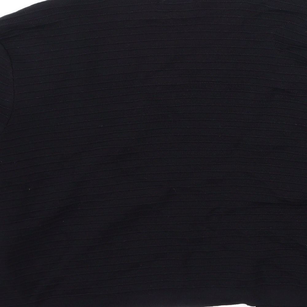 Womens UK Size 10 Roman Black Cardigan Jumper