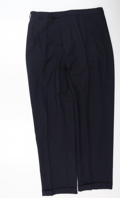 Womens UK Size 38 modern classics Regular Fit  Black Trousers