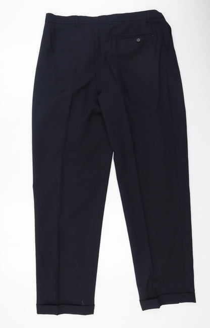 Womens UK Size 38 modern classics Regular Fit  Black Trousers