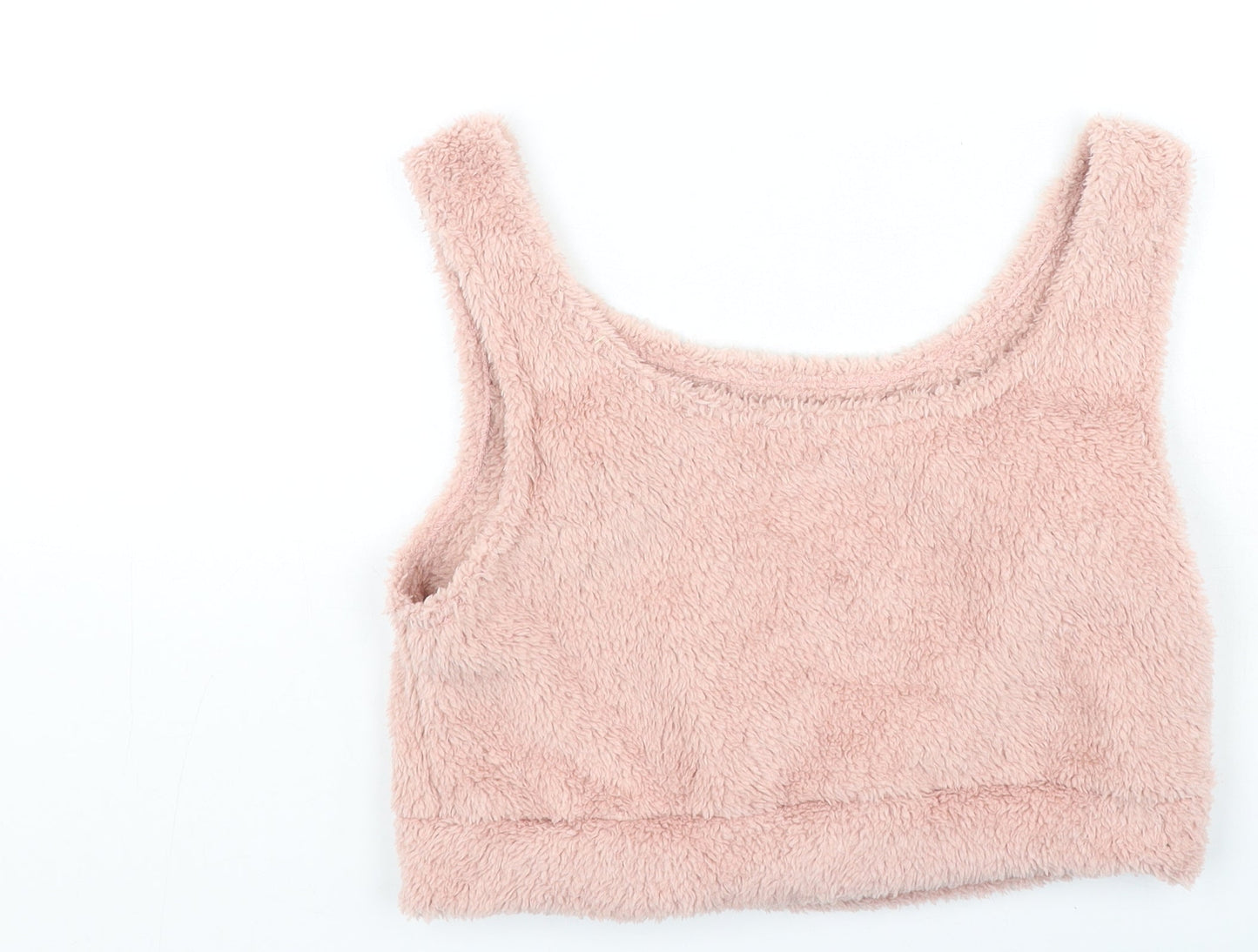 Womens UK Size L Preworn Pink Camisole Tank
