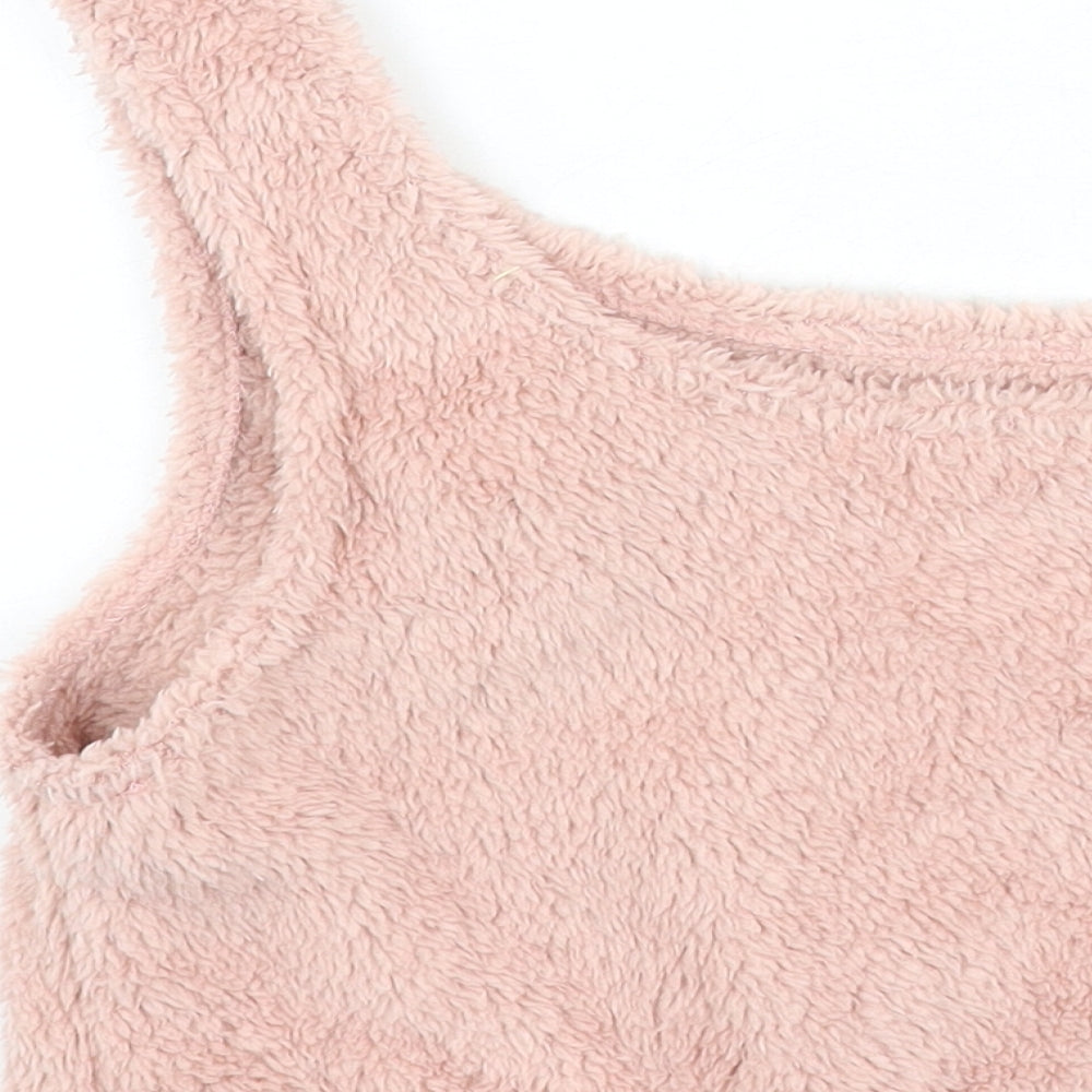 Womens UK Size L Preworn Pink Camisole Tank