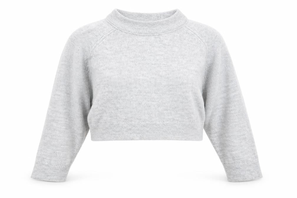 Womens UK Size M Topshop Grey Pullover Jumper