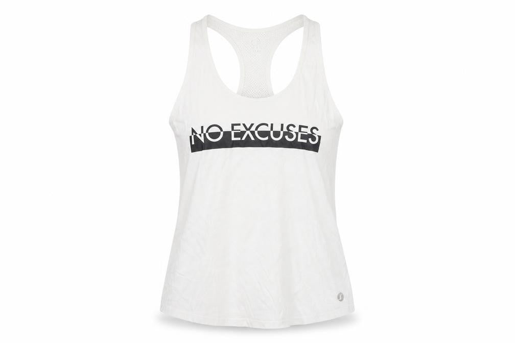 Womens UK Size S New Look White Basic Tank