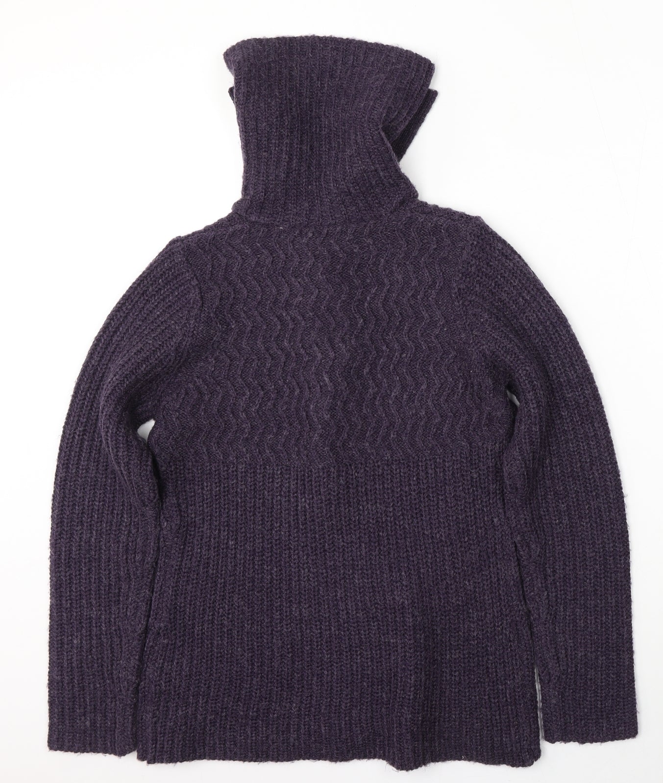 Womens UK Size 10 Debenhams Purple Cardigan Jumper