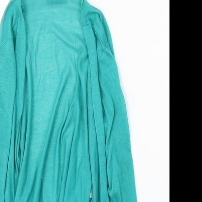 Womens UK Size 10 Per Una Green Cardigan Jumper
