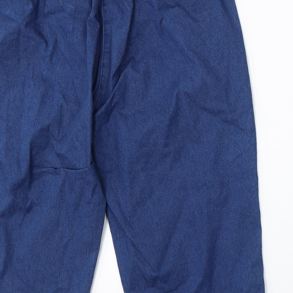 T Mode Womens Blue  Polyester Straight Jeans Size 50  Regular