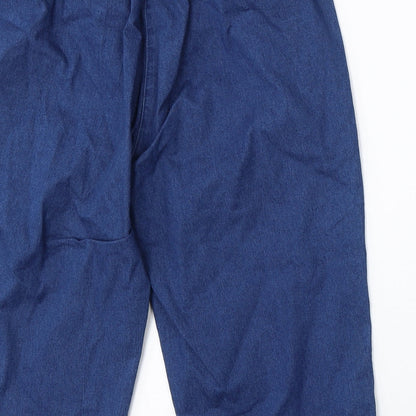 T Mode Womens Blue  Polyester Straight Jeans Size 50  Regular