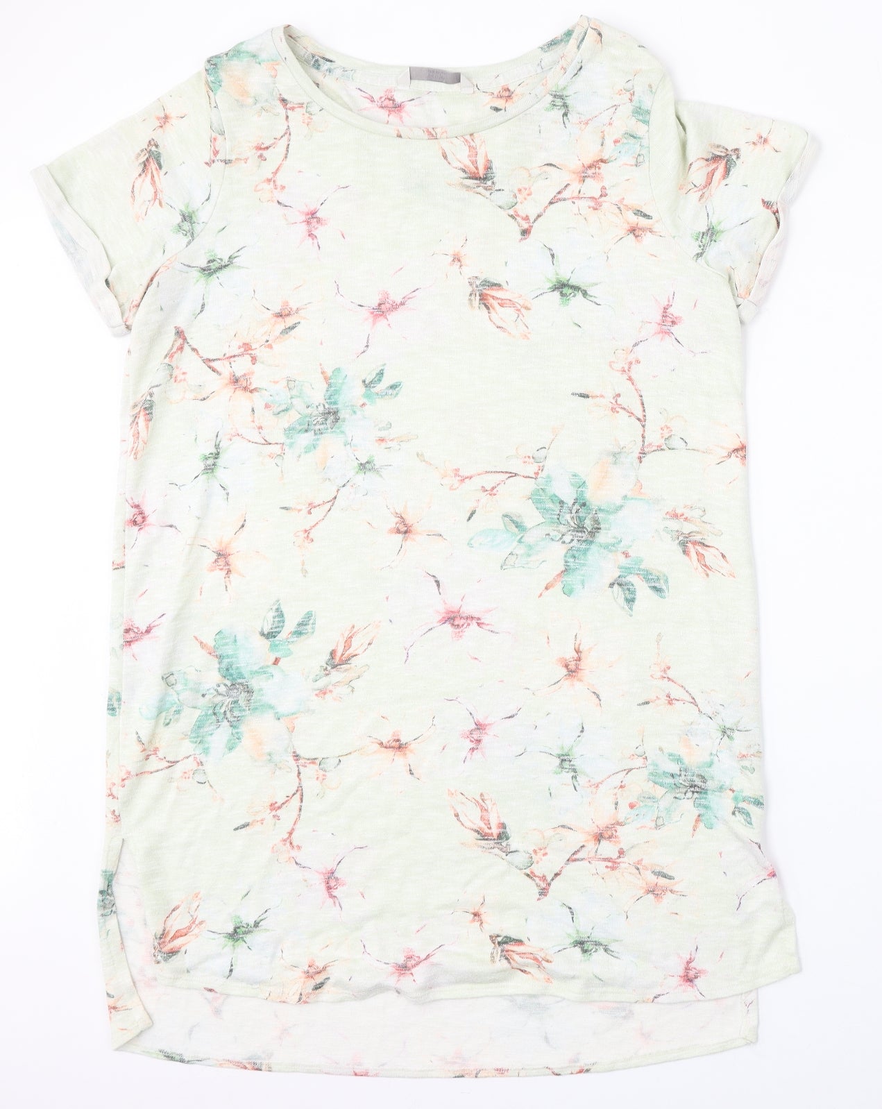 George Womens Multicoloured Round Neck Geometric Polyester Pullover Jumper Size 18